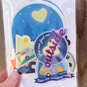 Tab Trailer Vinyl Sticker Pack