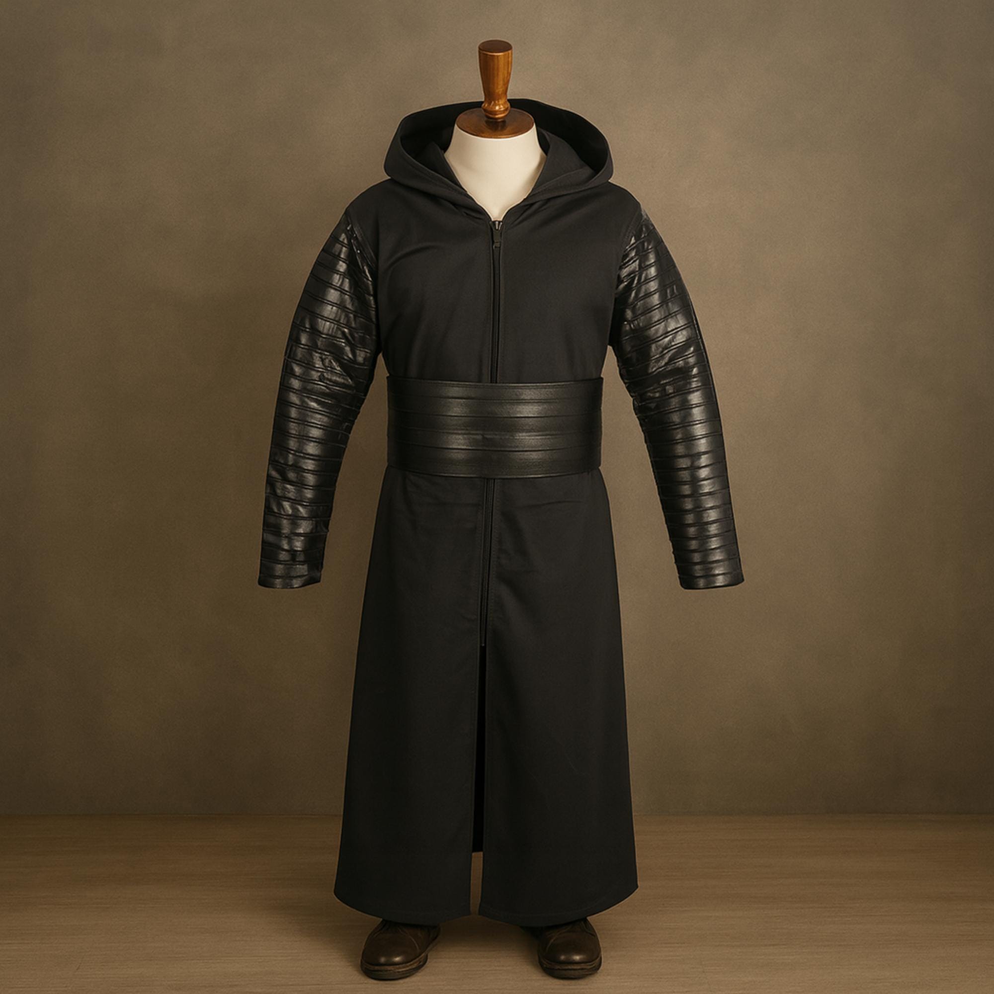 Dark Side Warrior Costume: Medieval Sith Cosplay - Hooded Robe - Etsy