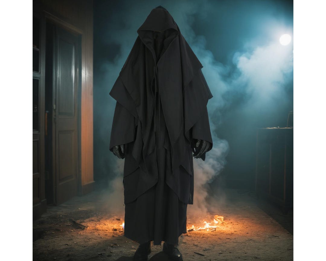 Nazgul Ring Wraith Black Rider Costume, Nazgul Halloween Robe, Nazgul ...