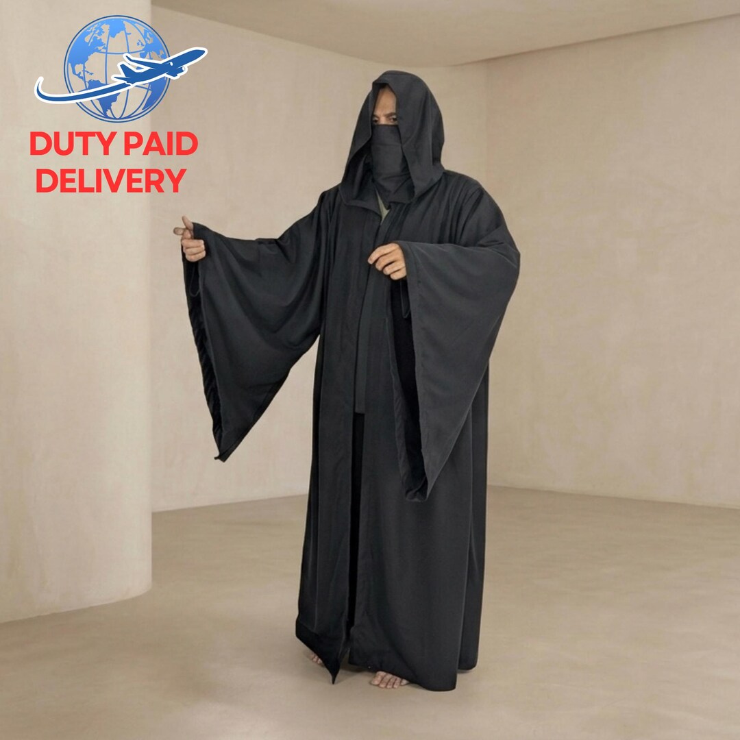 Dark Lord Emperor Palpatine Hooded Robe | Darth Sidious Inspired Cloak ...