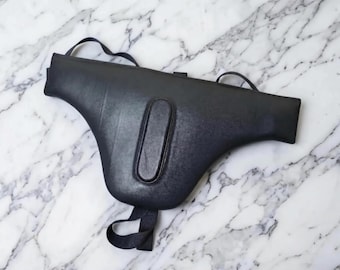 Codpiece inspirierte Darth Vader Kostüm | Bildschirmgenaue Taillenpanzerung