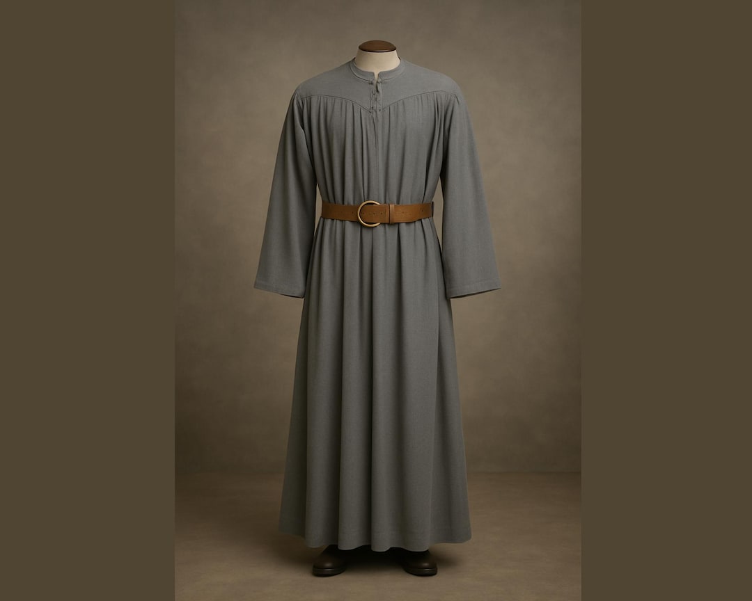 Cotton Medieval Monk Robe, Renaissance Cosplay Costume - Etsy