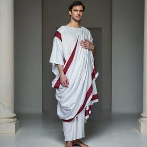 Traje de cosplay de toga romana para hombres, traje de cesor griego, toga de hombres de la antigua Roma, traje histórico de toga romana griega