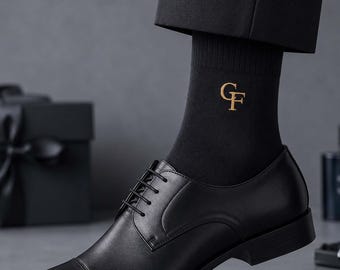 Trauzeugen Socken personalisiert, Groomsmen Vorschlag Geschenke, Hochzeit Groomsmen Geschenk, gestickte Groomsman Socken, gestickte Bräutigam Socken
