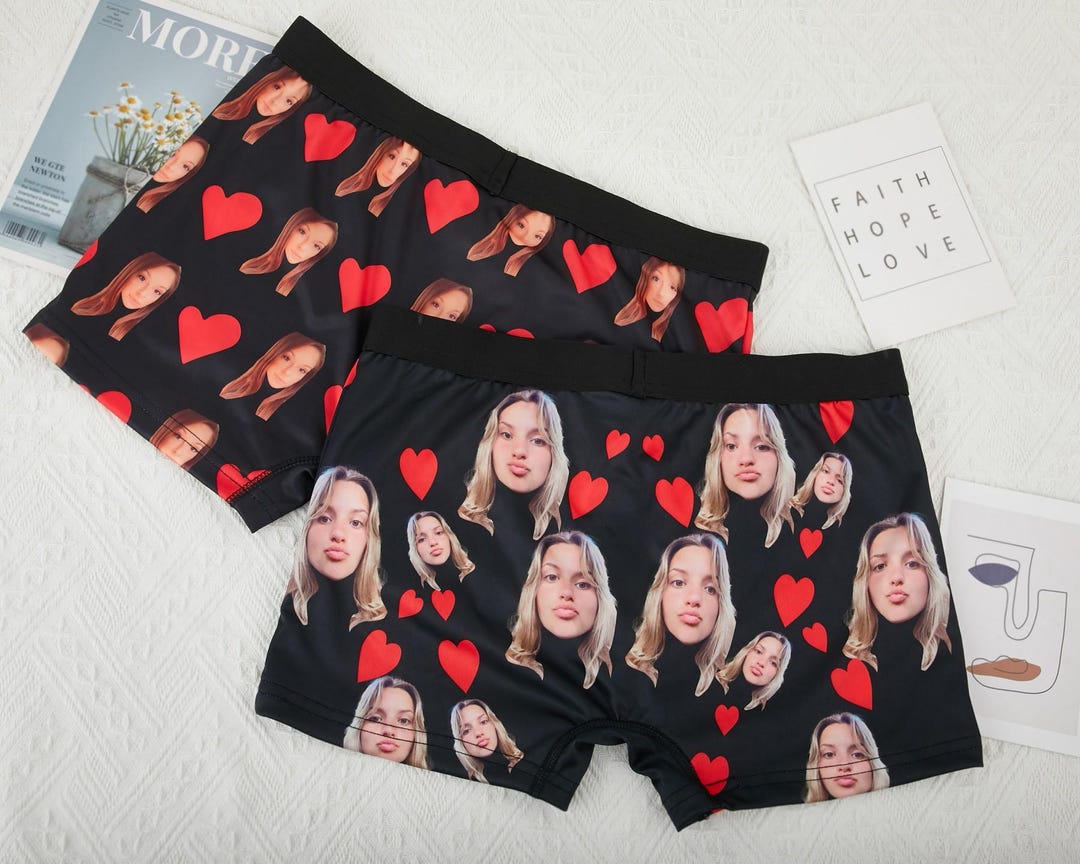 Custom Boxers, Personalized Boxers for Husband/boyfriend,anniversary ...