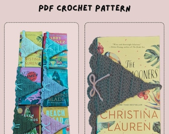 PDF Crochet Book Thong Bookmark Pattern, Easy Funny DIY Gift Idea, Bachelorette Party, Gifts for Readers, Book Club, Book Lover, Bookworm