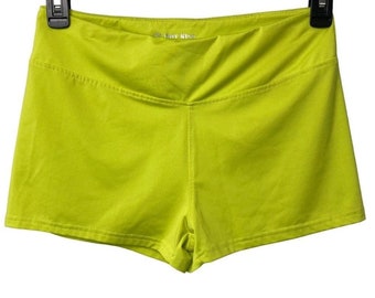 Hot Kiss Shorts Women’s L Mid Rise Runners Spinners Dancers Winners Hotpants