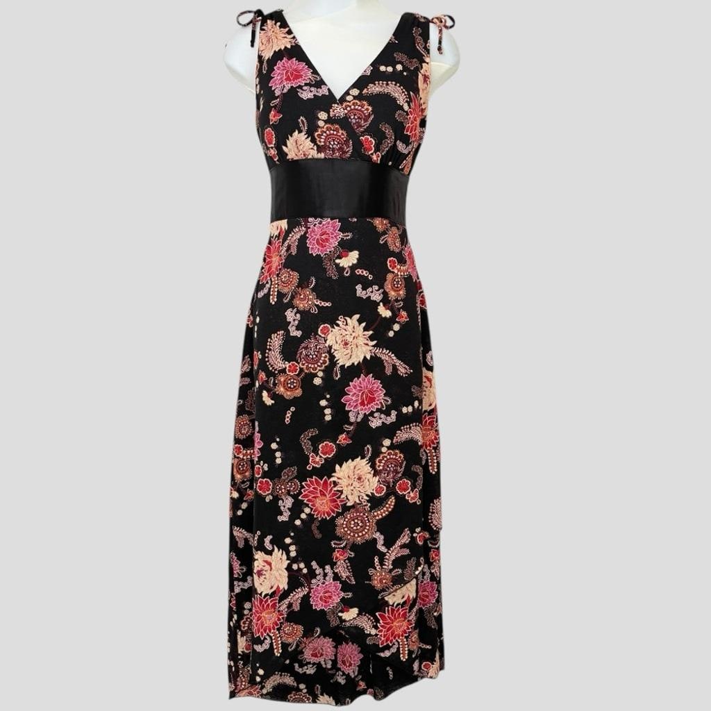 Robe Ruby Rox Juniors Taille 3 – Pin Up Sans Manches à Pois Noir, Blanc Et Rose