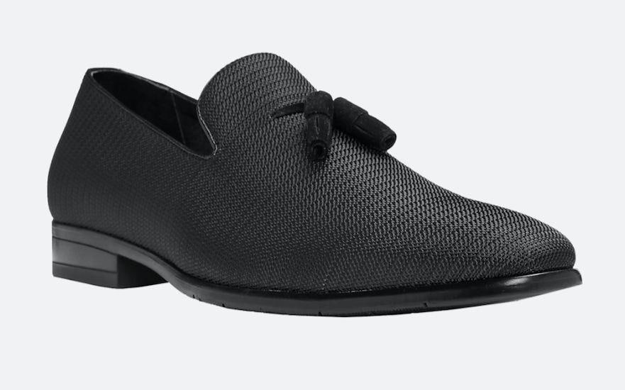 Stacy Adams Tazewell Tasseled Formal Loafers for Men - Black  display picture 3