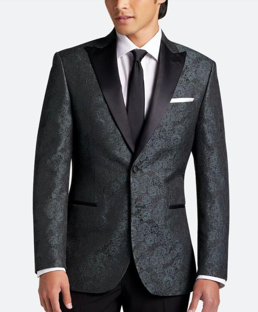 egara slim fit wider shawl lapel dinner jacket red