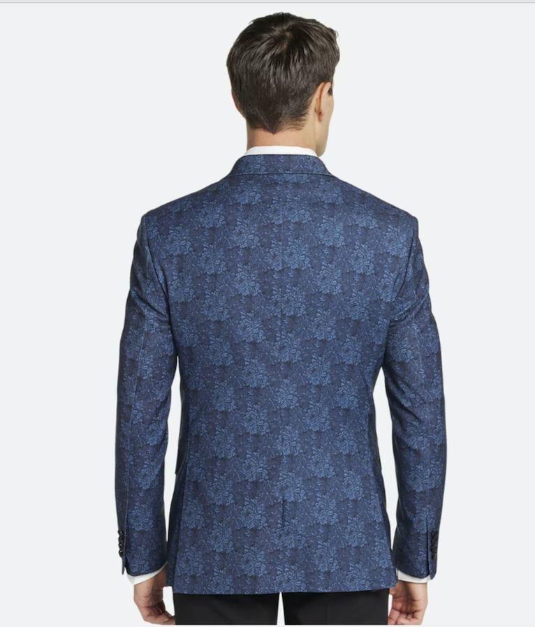 Egara charcoal slim fit topcoat online