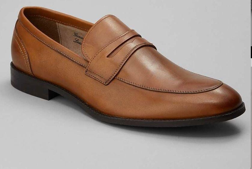 Joseph Abboud Clarence Penny Loafers - 10.5 D Width - Etsy display picture 1