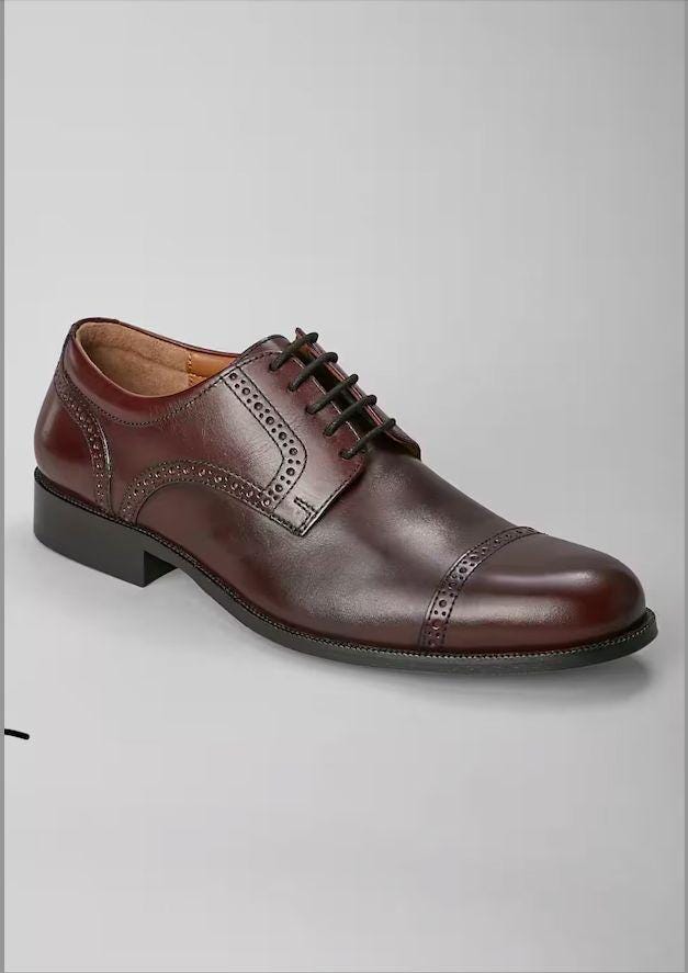 Johnston & Murphy Harmon Cap Toe Oxfords Johnston & Murphy Men main image 2