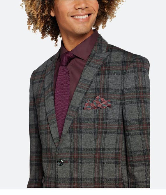 Abito tartan uomo new arrivals