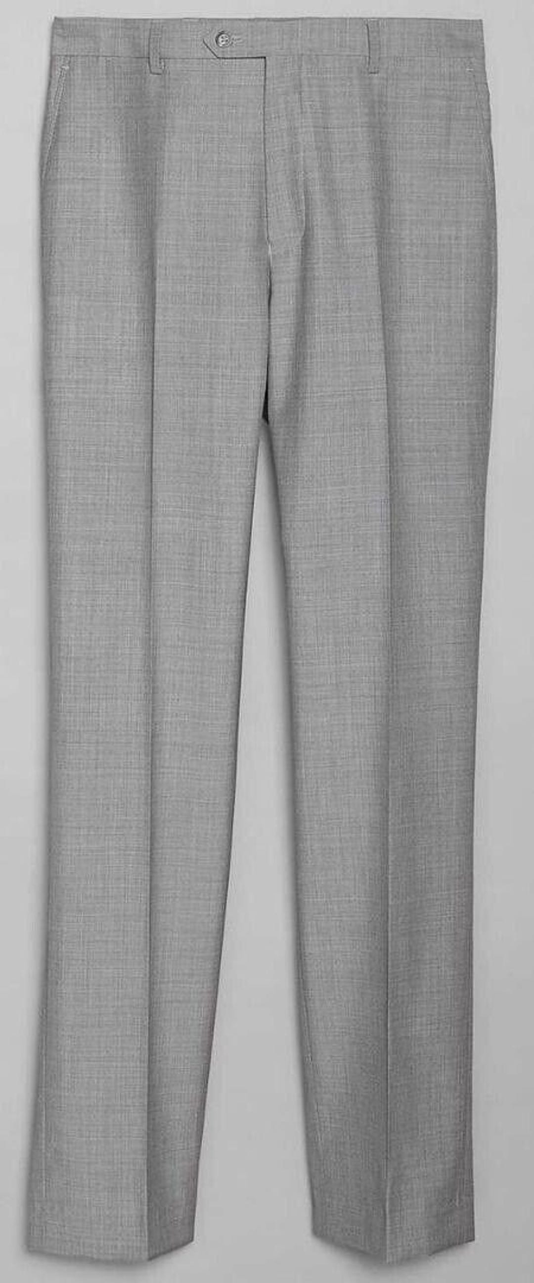 Tailored Fit Flat Twill Pant in Stone by Country Club Prep