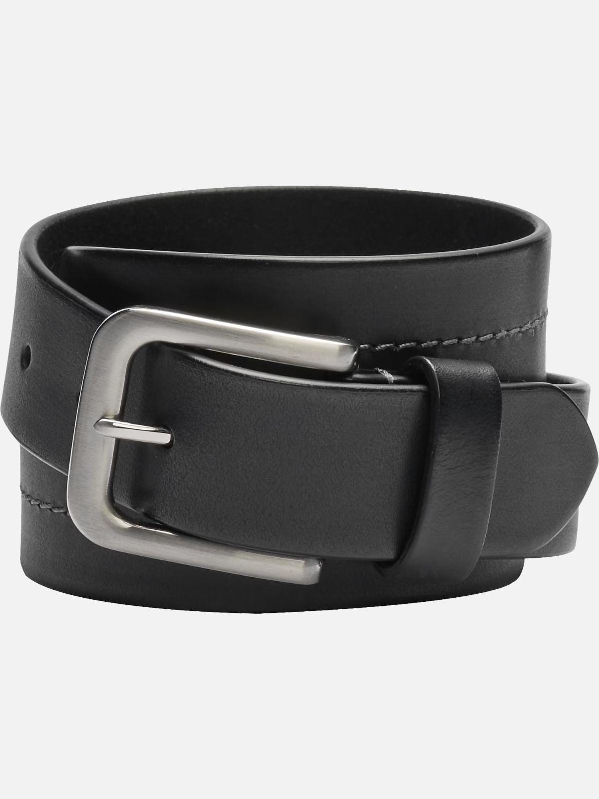 JOSEPH ABBOUD Belt Brw Wide Big Buckle Hammered Joseph Abboud Men main image 3