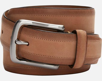 Joseph Abboud Two Tone Leather Belt. Size: 34