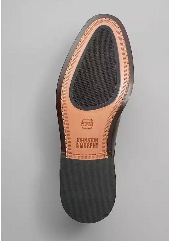Johnston & Murphy Harmon Cap Toe Oxfords - Burgundy Johnston & Murphy Harmon Cap Toe Oxfords - 8.5 D Width  main image 4