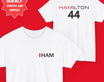 Camiseta Lewis Hamilton F1 Racing: Roupa para fãs de automobilismo da Ferrari