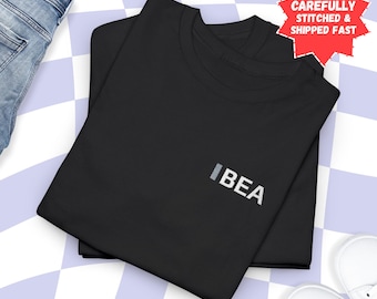 Embroidered Oliver Bearman F1 2025 Racing Fan Shirt, Haas Team gift, Abbreviation Style