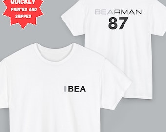Camiseta de F1 de Oliver Bearman: Camiseta de Haas Team Motorsport