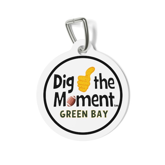 Dog Tag Packer Football Fans Cheese thumbs Up Dog Tag Green and Yellow Dog Tag Green Bay Dog Tag Cheese Head Dog Tag Packers Dog Tag Etsy