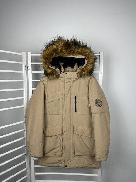 The North Face Mcmurdo Mens Beige Size M Parka Puffer Etsy