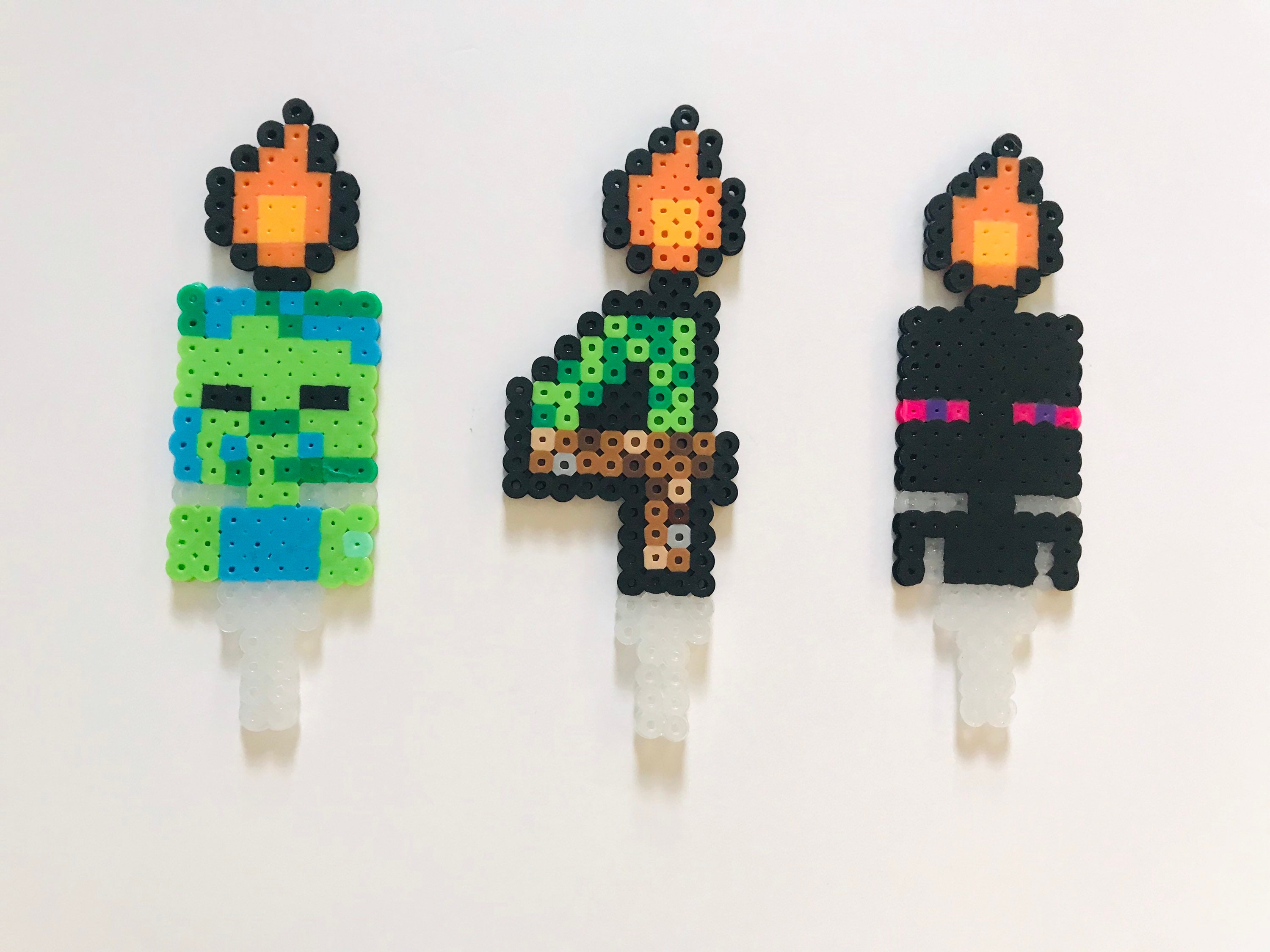 Minecraft Zombie/Enderman Faux Candles