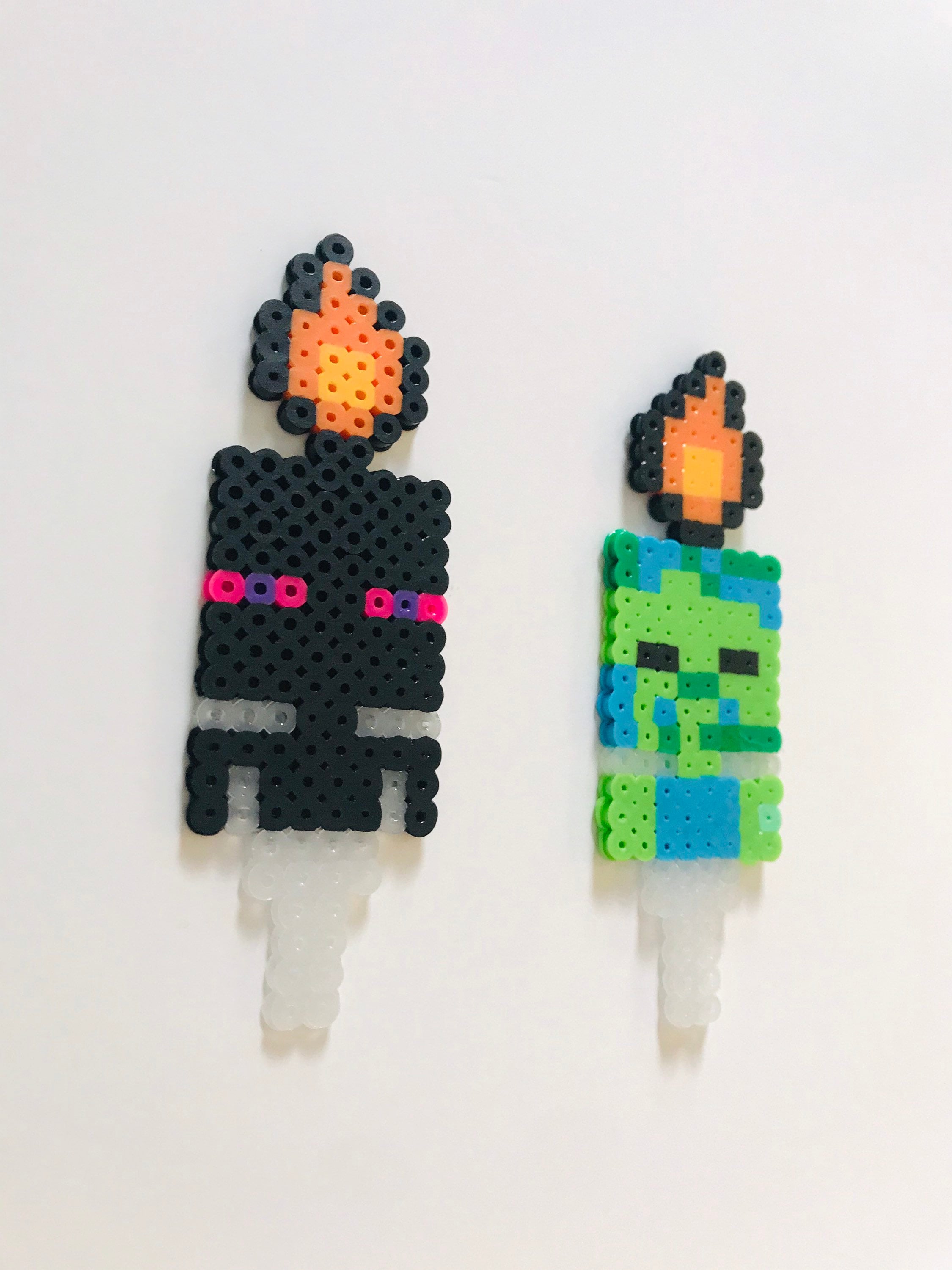 Minecraft Zombie/Enderman Faux Candles