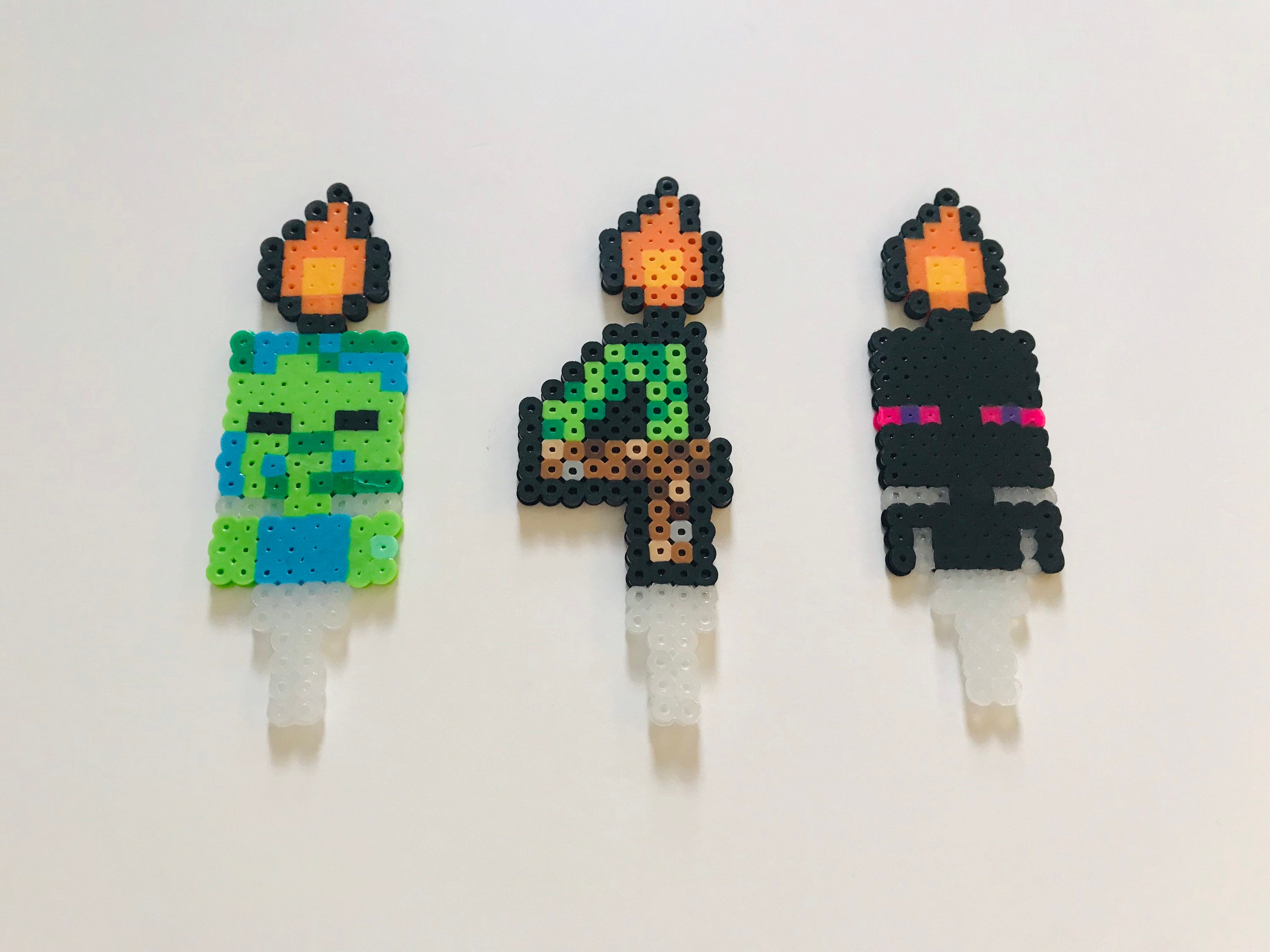 Minecraft Zombie/Enderman Faux Candles