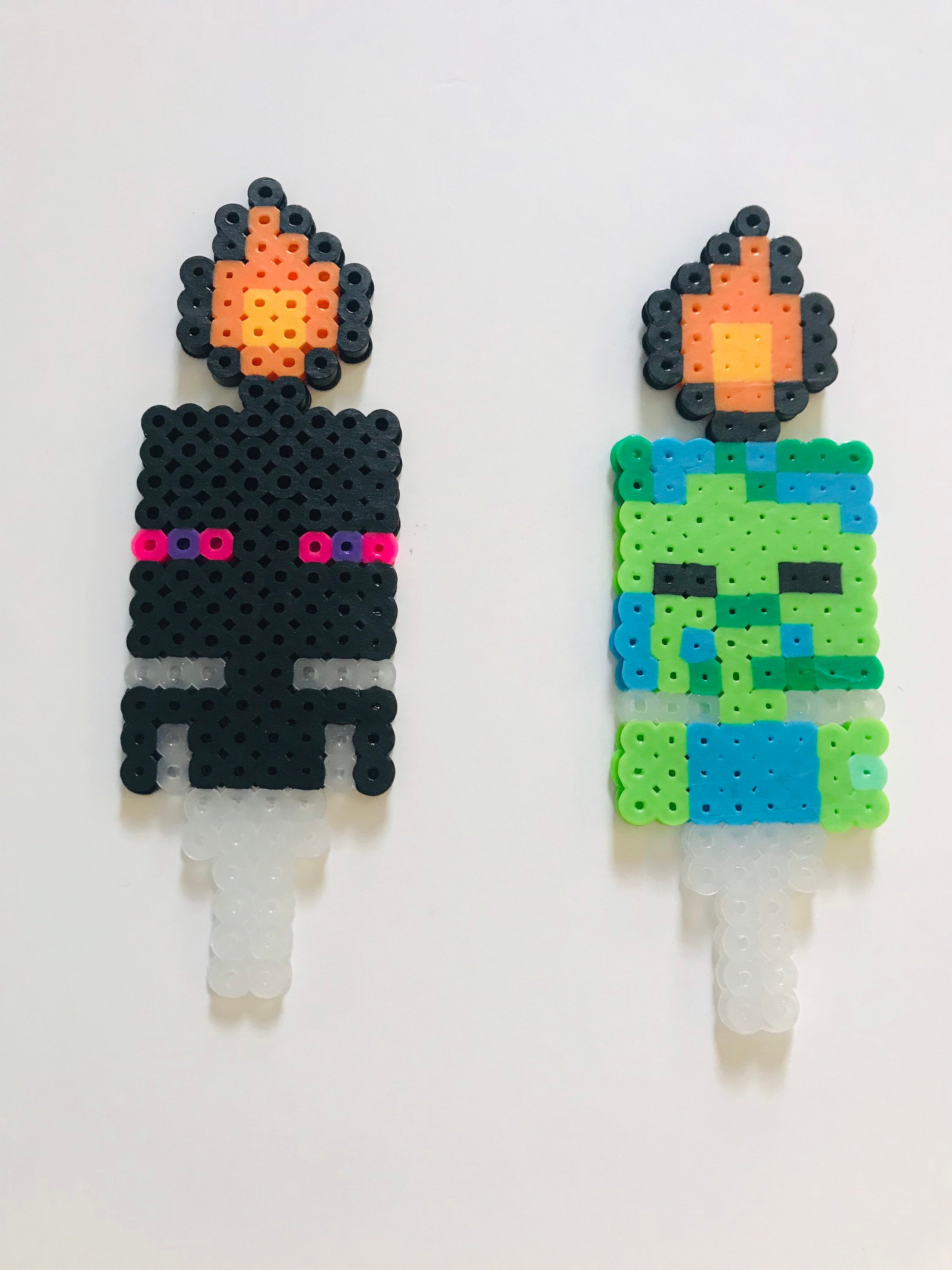 Minecraft Zombie/Enderman Faux Candles