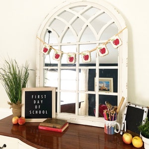 Apple Banner, Back to school Decoration