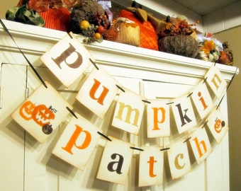 Pumpkin Patch Halloween Banner