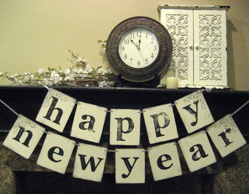 New Year Party Decoration HAPPY NEW YEAR Banner image 4