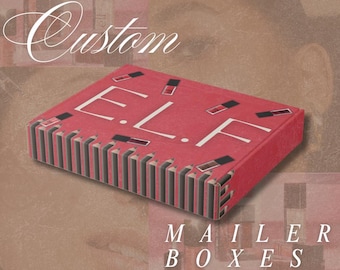 Versandschachteln - Personalisierte bedruckte Verpackung für den Versand für kleine Unternehmen und E-Handel - Digital