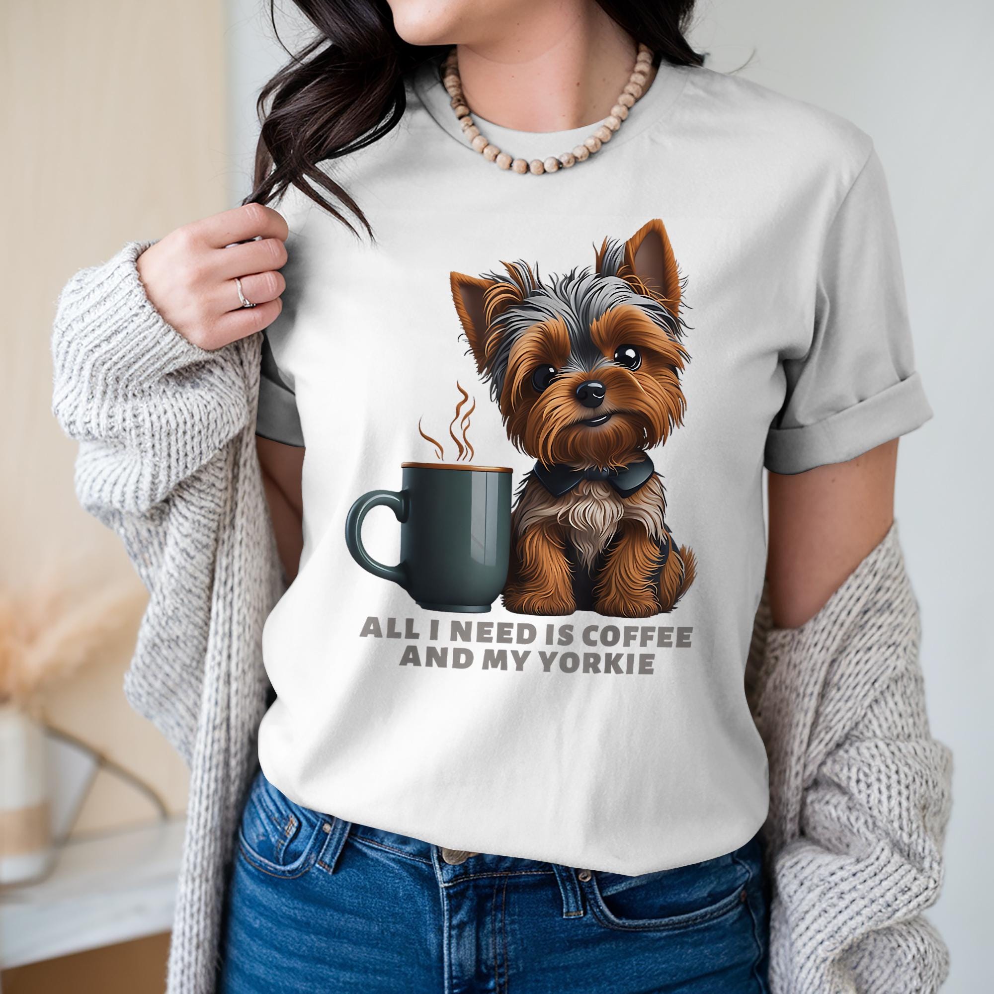 トップス vintage Yorkshire Terrier sweat Yorkie Sweatshirt - Etsy