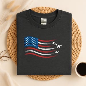 空軍Tシャツ | 空軍シャツ | 7月4日独立記念日シャツ | アメリカ空軍 | アメリカ国旗シャツ