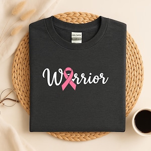 Warrior Breast Cancer Support Squad Shirt, Her fight Is Our Fight Shirt, Breast Cancer Shirt, Cancer Support Team Shirt,Family Breast Cancer