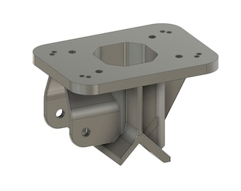 DIGITAL DOWNLOAD - Moza AB6 and AB9 adapter 65 mm for NLR Flight Simulator cockpit