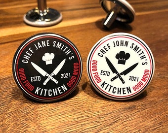 Personalized Chef Kitchen Cabinet Knobs & Drawer pulls