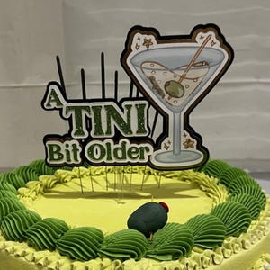 Adorno para tarta de cóctel