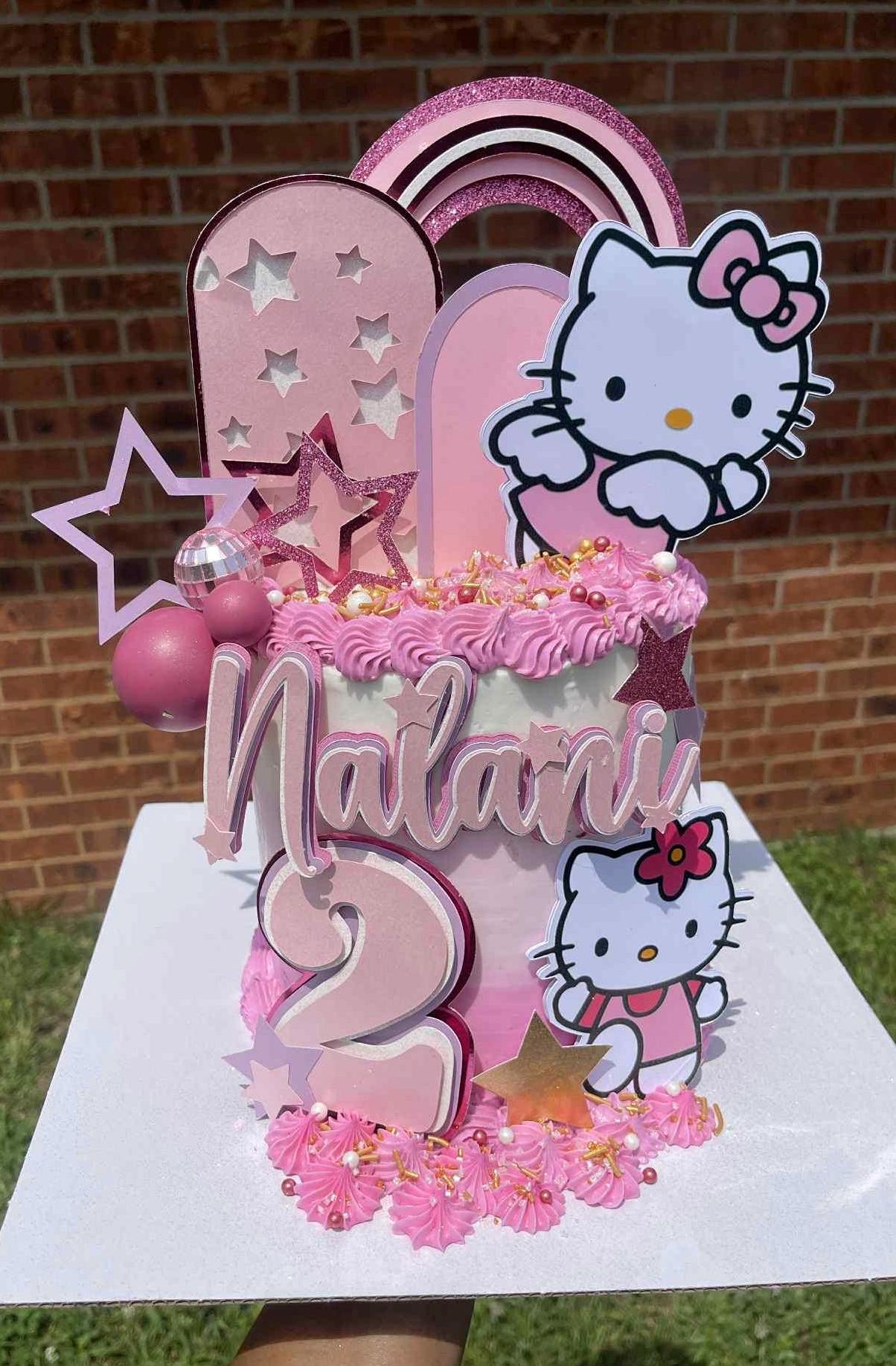 Hello kittys cake toppers - Etsy 日本