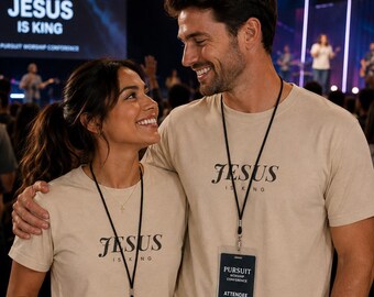Christian Shirts for Women Men, Jesus Shirt, Faith Based T-Shirt, Bible Verse Tee, Christian Clothing, Jesus Is King Shirt, Christian Gift