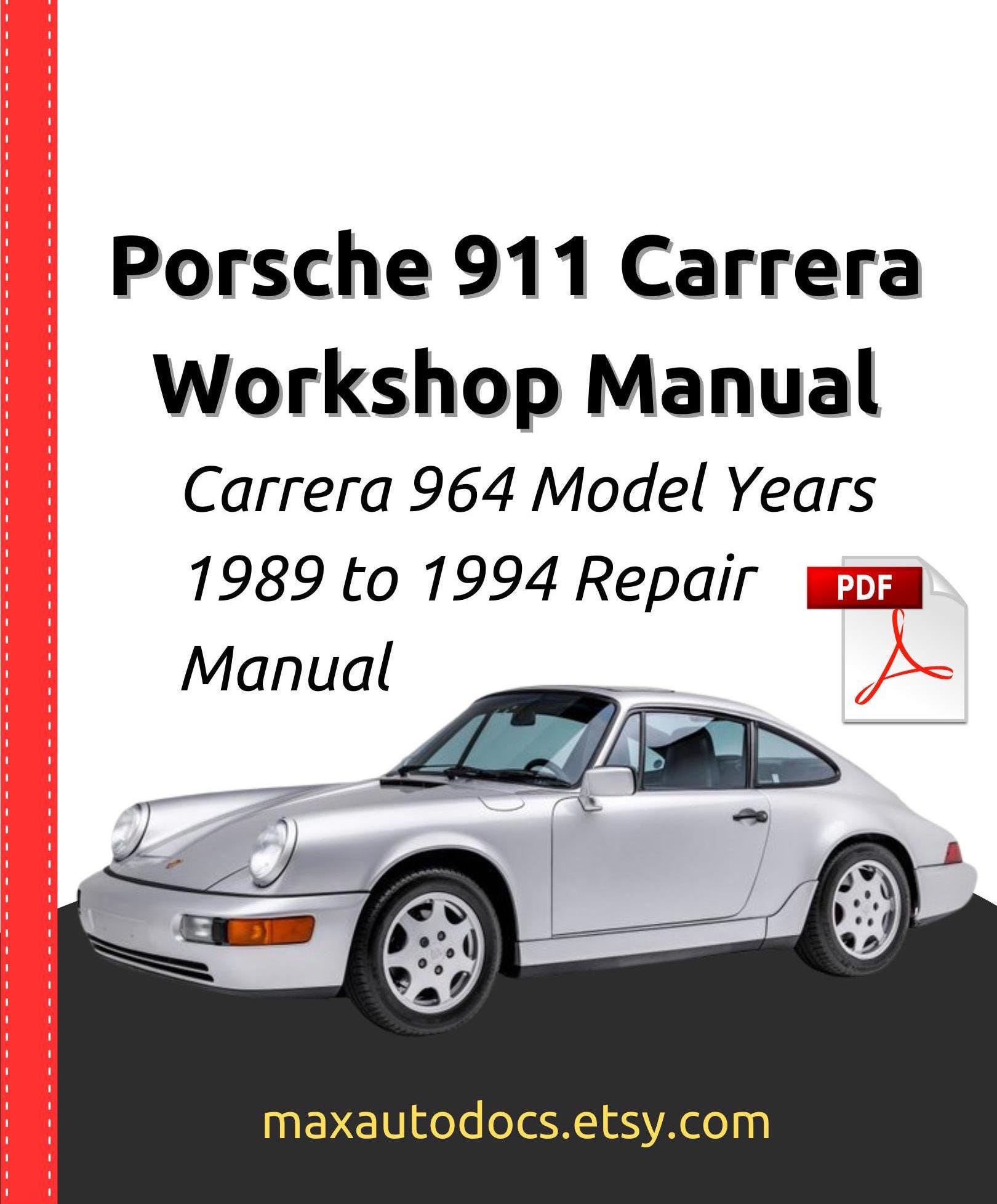 Porsche manual - Etsy 日本