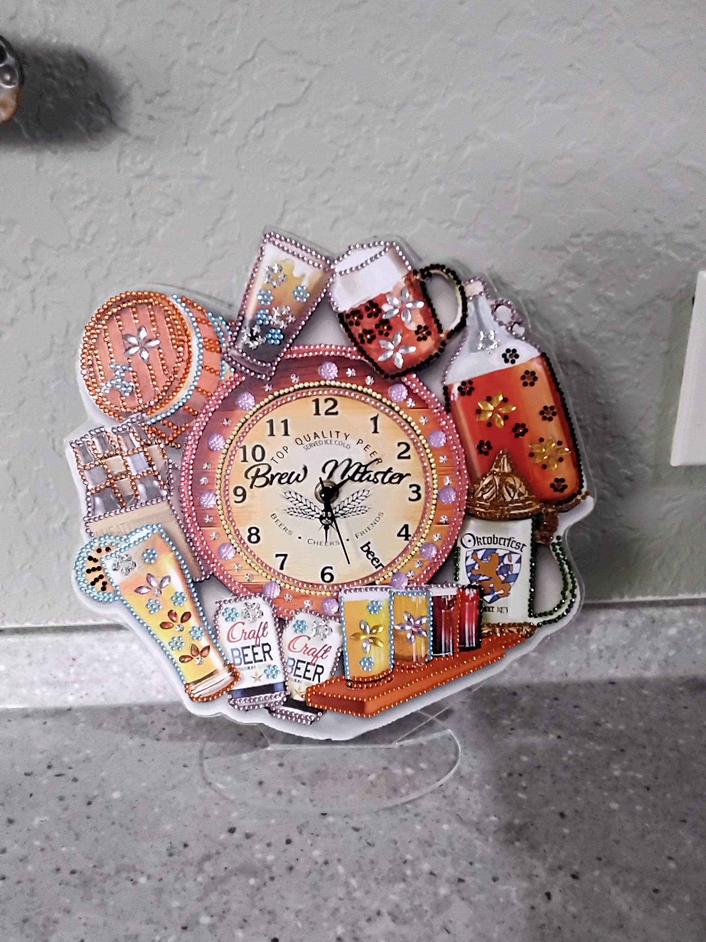 Rhinestone Clock New Zealand