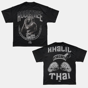 Limited Khalil Rountree Jr / DTG/ MMA Tee/ Graphic Tee/ Heavy Cotton Tee/ StreetWear Tee/ UFC