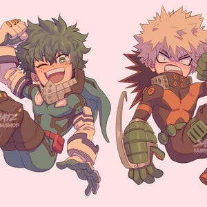 Bakugou & Deku Charms!