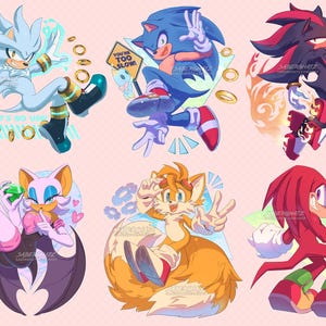 Sonic & Friends: Standees!