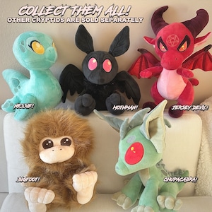 Cryptid Collection Plushies