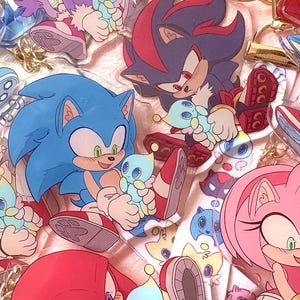 Sonic & Friends: Keychain / Lanyards!